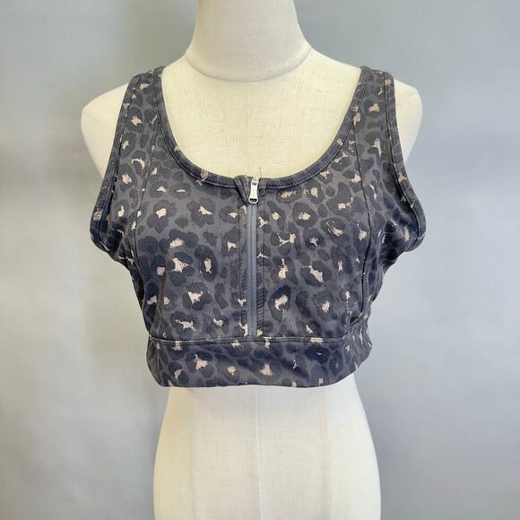 Varley Fay sports bra in Molten Leopard size large - Picture 1 of 16